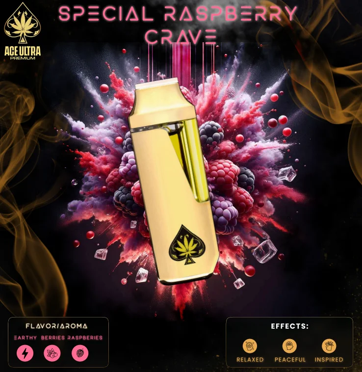 Ace Ultra Premium Special Raspberry Crave Ace Ultra Premium Special Raspberry Crave