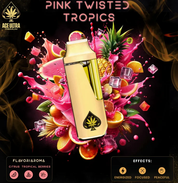 Ace Ultra Premium Pink Twisted Tropics Ace Ultra Premium Pink Twisted Tropics